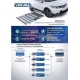 Пороги алюминиевые Rival Premium для Нива ВАЗ 2131 1993-2021