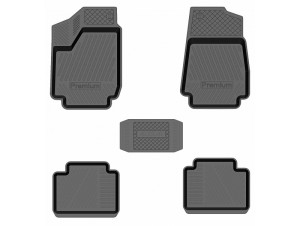 Коврики салона Rezkon Premium резиновые 4 штуки для Нива ВАЗ 21213/21214 № 1039035100